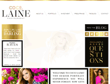 Tablet Screenshot of cocolaine.com